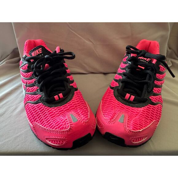 Nike Air Torch 4 Women’s Running Shoes Hot Pink Black Size 7 Excellent Condition - Picture 1 of 7
